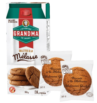 Biscuits géants à la mélasse Traditionnelle - La Mélasse Grandma