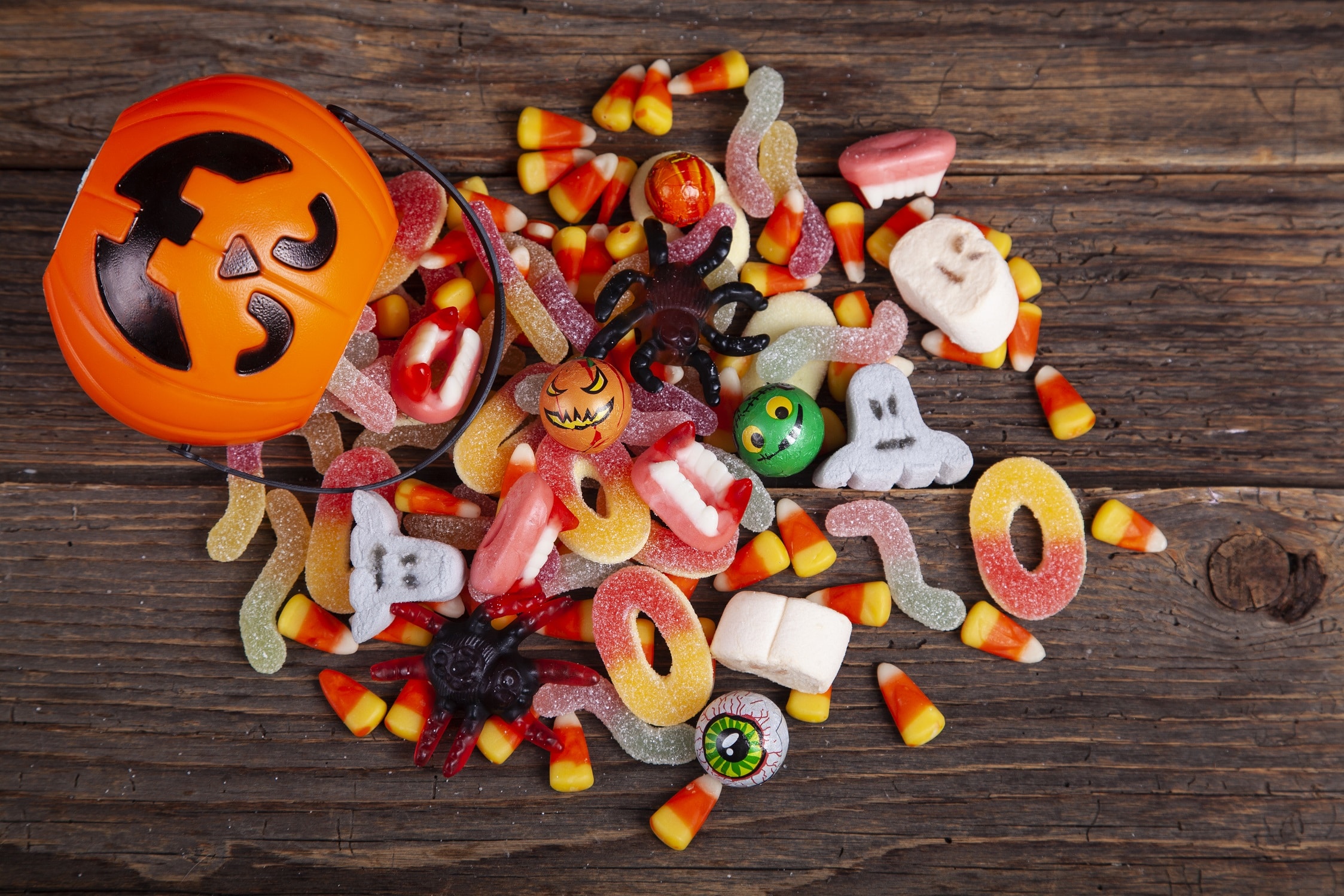 bonbons d'halloween effrayants - Dessert Advisor