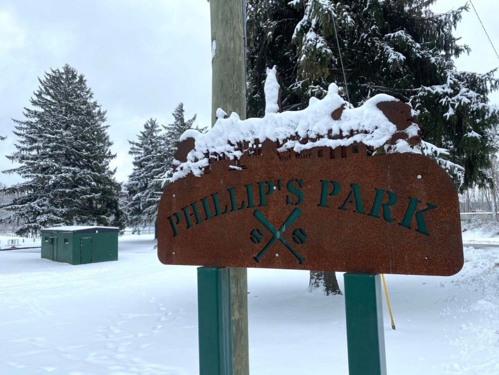 Philips Park Sign