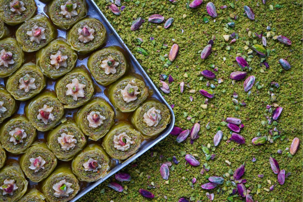 Pistachio Desserts Blog Image. Image du blog desserts à la pistache.