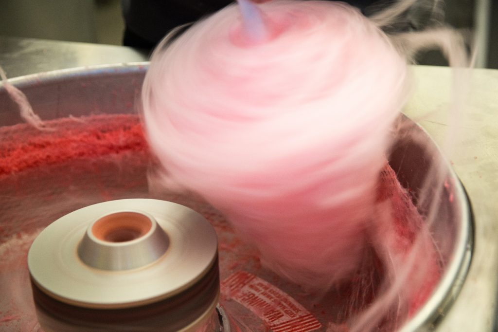Cotton Candy Spinning