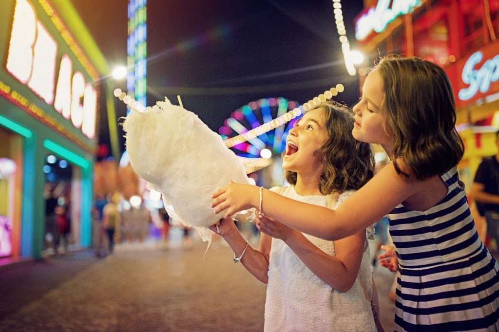Cotton Candy at the Fair