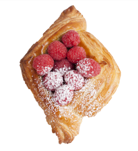 Raspberry and Pistachio Croissant