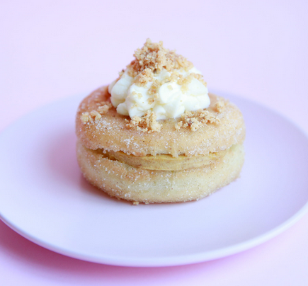 Pumpkin pie doughnuts, an innovation in pumpkin desserts