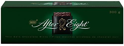 le classique de Noël, les After Eight, combinant le chocolat noir et la menthe