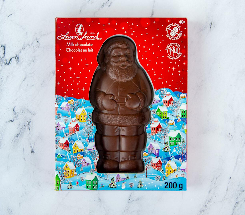 Figurine de père Noël en chocolat de Noël