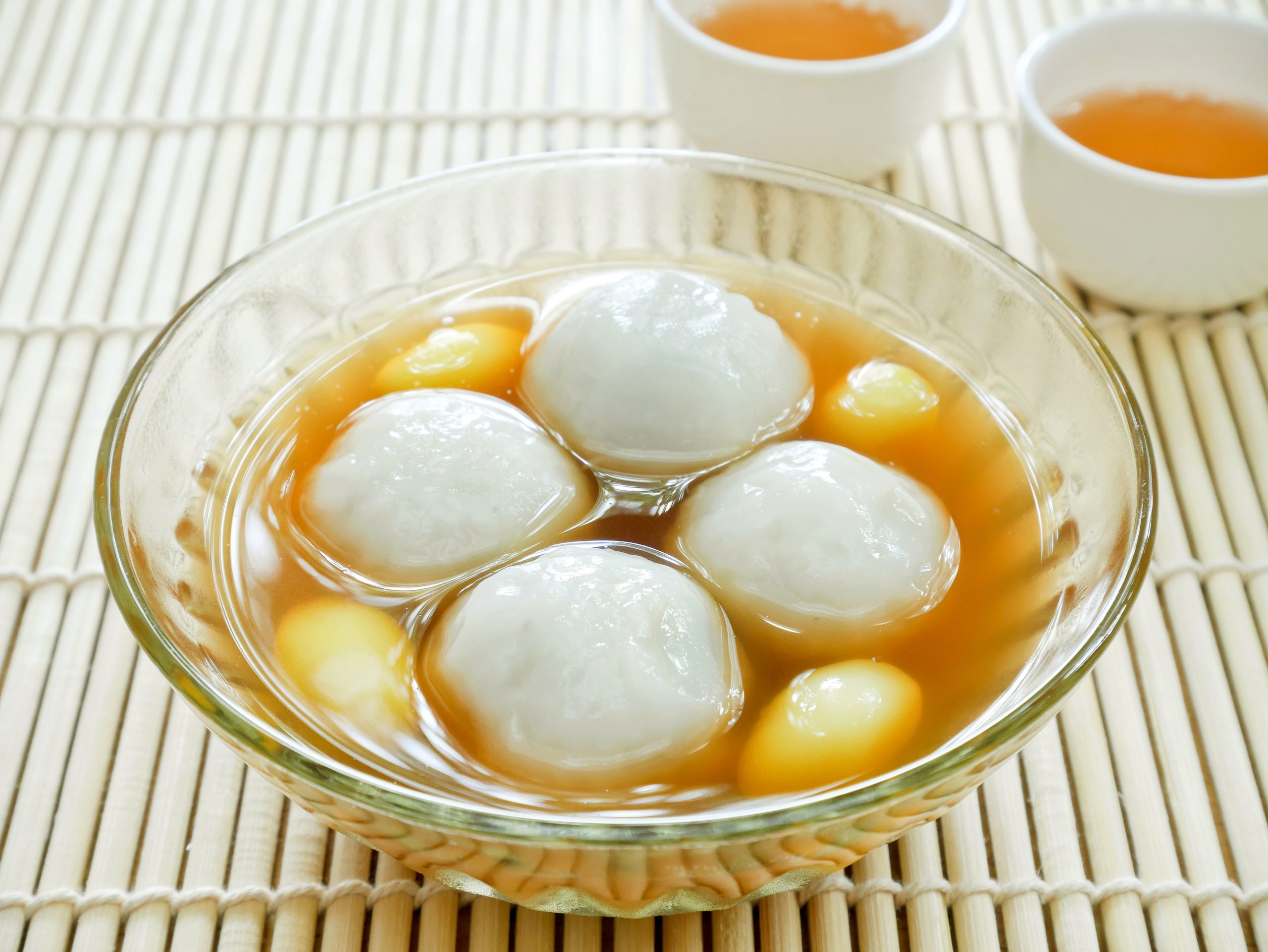 Glutinous Rice Balls in Ginger Syrup
