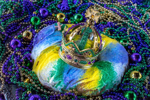 King Cakes Blog Image. Image du blogue des galettes de roi.
