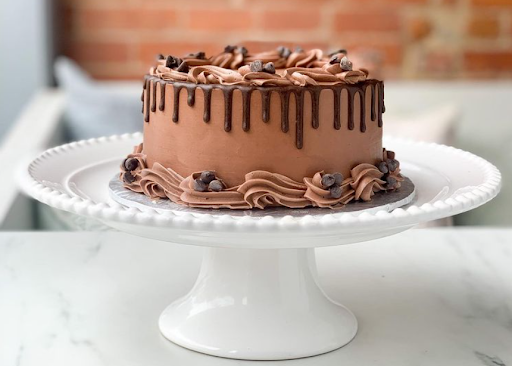 Two Layer Keto Chocolate Cake