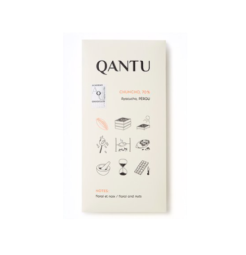 Une barre de chocolat de Qantu