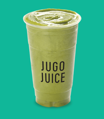 Un Mighty Kale Veggie Smoothie de Jugo Juice
