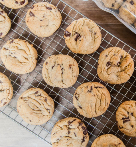 Freshly baked Chocolate Chip Cookies from the Sweet Valley Bake Shop