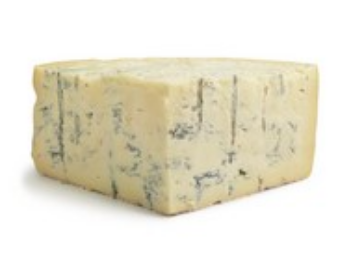 A piece of Gorgonzola to make many foodies salivate