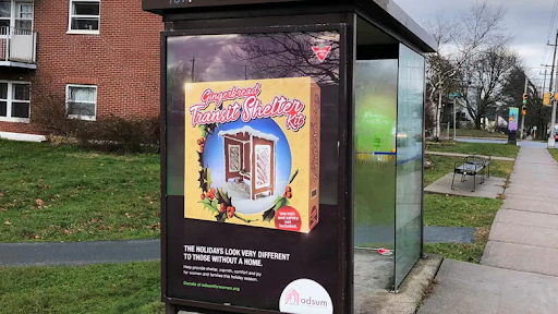 Ad Campaign and Bus Shelters