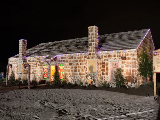 The Largest Gingerbread House