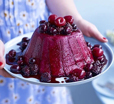 Black Forest pudding (BBC Good Food)