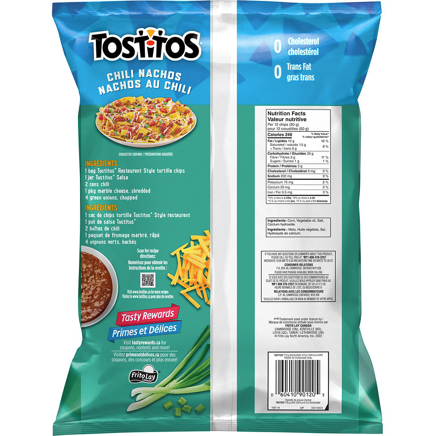 Tostitos Restaurant Style Tortilla Chips 275g | Dessert Advisor