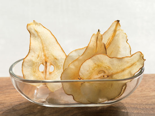 Thin pear slices Mother Earth News