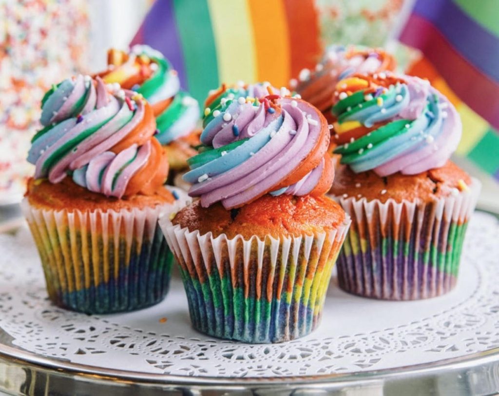 Rainbow Cupcakes made by Jennivee’s Bakery