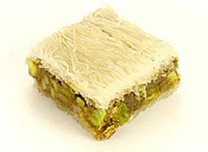 Crispy and chunky Balaurieh Pistachio (Crown Pastries)