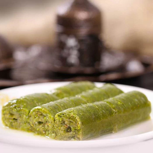 Fistikli Sarma filled with pistachio butter Stamboul Bazaar