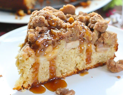 Caramel Apple Coffee Cake