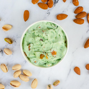 Pistachio & Almond Ice Cream (Laura Secord)