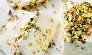 Pistachio Nougat Ice Cream (Woolworth)