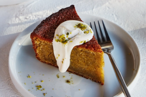 Pistachio olive oil cake (House & Home)