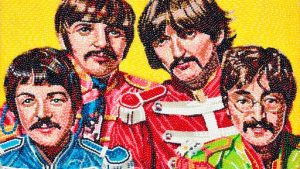 The Beatles as jelly beans art (Today)