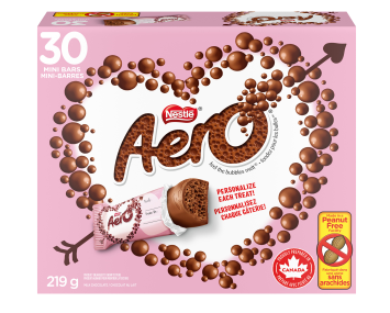 Aero Valentine's Minis 30 pack (Nestlé Canada)