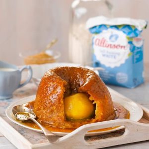 Sussex Pond Pudding with a whole lemon inside (Baking Mad)