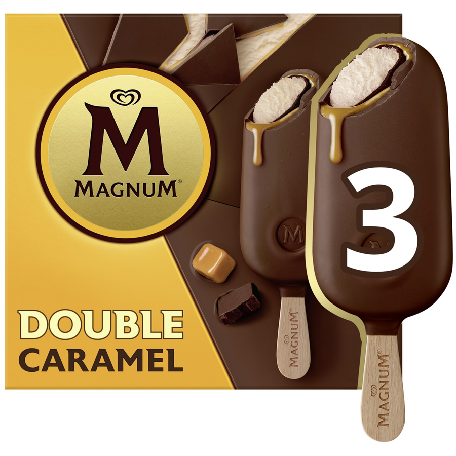 Double Caramel Ice Cream Bar Belgian @ Acros 