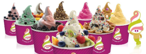 Wide array of froyo creations (Menchie’s)