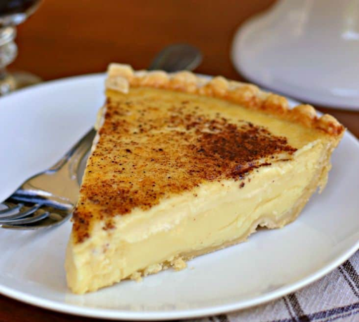 Old fashioned custard pie (Small Town Woman)