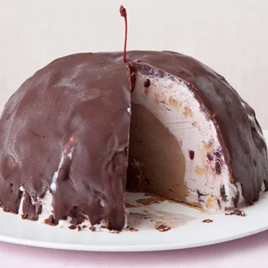 Chocolate cherry bomb (Epicurious)