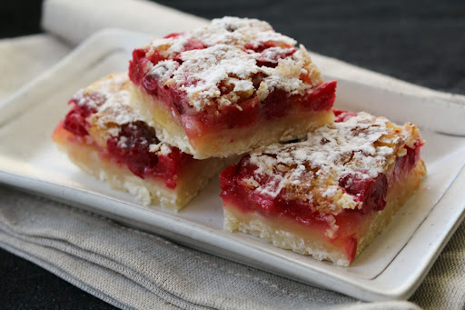 Cranberry Lemon Coconut Bars (Dinner with Julie)