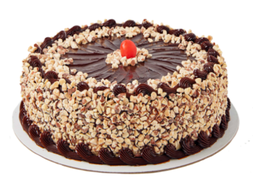 Fudge nut round cake (Baskin Robbins)