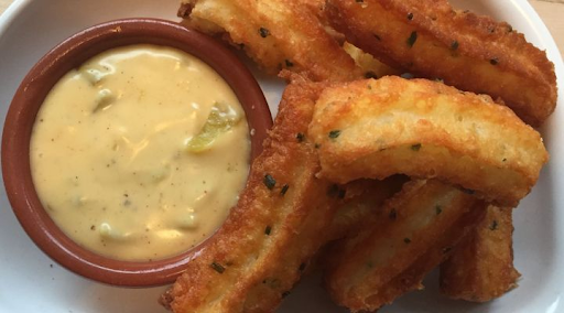 Savoury Version with Nacho Cheese Dipping Sauce (Parties That Cook)