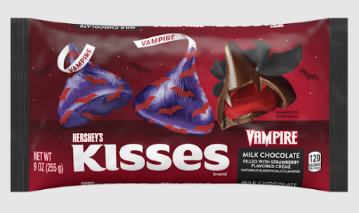 Hershey's Vampire Kisses is definitely among the list of Halloween candies you need to try!