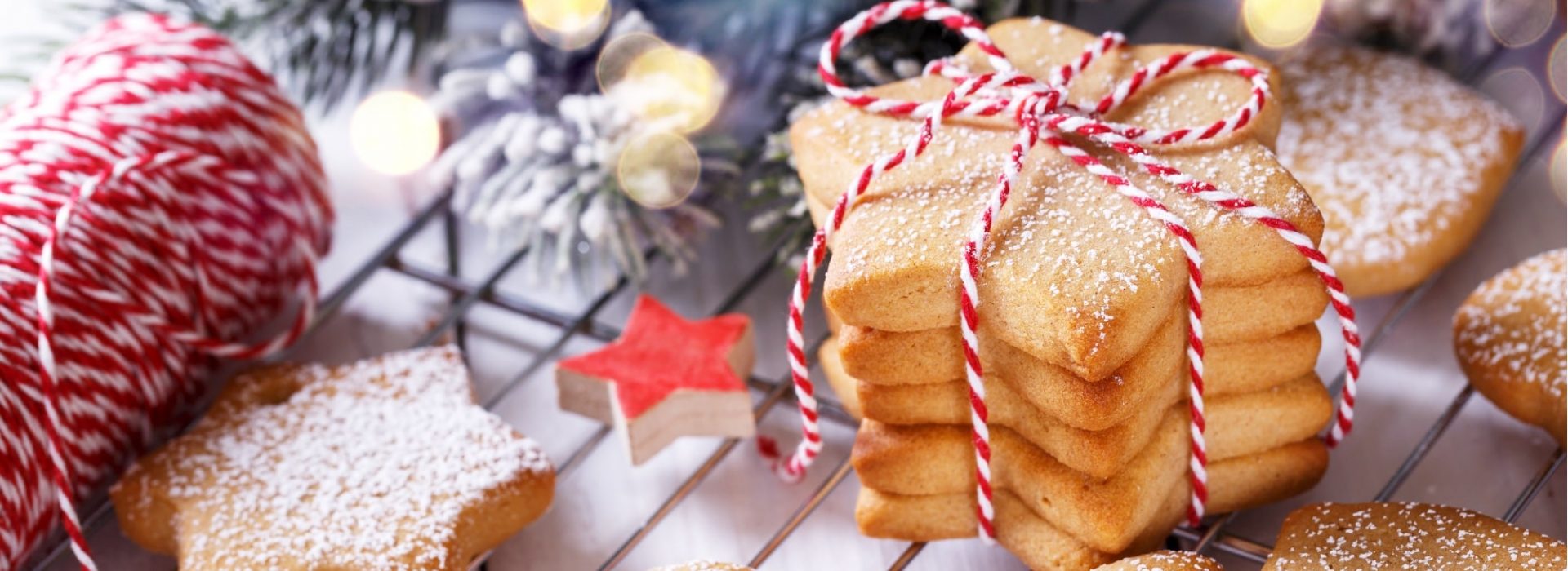 Christmas Shortbread Cookies Blog Image. Image du Blog biscuits sablés des fêtes.